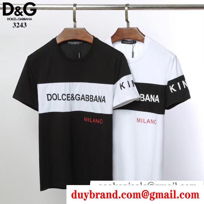 春夏トップス最新情報をチェック  ドルチェ＆ガッバーナ DOLCE & GABBANA  2019年春夏シーズンに登場  半袖Tシャツ