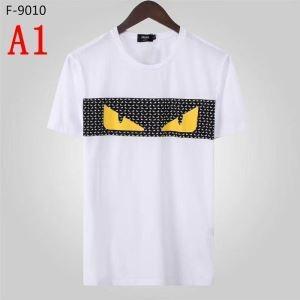 Fendi Fendi mặc một ấn tượng tuyệt đẹp tay áo ngắn T -Shirt 2019SS TIP xu hướng _ Fendi Fendi_ Thương hiệu giá rẻ (Lớp lớn nhất của )