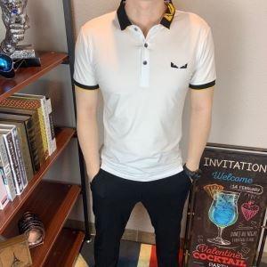 Fendi Fendi vào mùa hè này, thương hiệu nổi tiếng nhất của SHLEEVED T -SHIRT 2019 Fendy Fendi _ Thương hiệu giá rẻ (Lớp lớn nhất của )