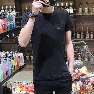 Mùa xuân / Mùa hè Yêu cầu vật phẩm ngắn tay áo ngắn T -Shirt Fendi Fendi Những người nổi tiếng được lấy trong mùa này_fendi fendi_ Thương hiệu giá rẻ (Lớp lớn nhất của )
