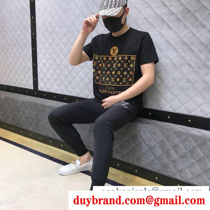最速2019春夏トレンド  半袖Tシャツ 2019人気新作が登場  ルイ ヴィトン LOUIS VUITTON  春夏大活躍人気アイテム
