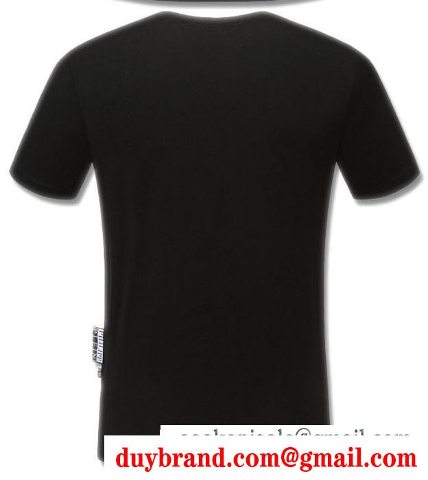 着心地のいいサイズ感  フィリッププレイン PHILIPP PLEIN  2019夏絶対見逃せない人気  半袖Tシャツ