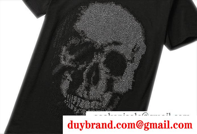 着心地のいいサイズ感  フィリッププレイン PHILIPP PLEIN  2019夏絶対見逃せない人気  半袖Tシャツ