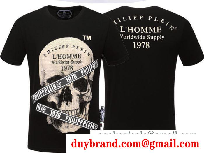 春夏トップス最新情報をチェック  フィリッププレイン PHILIPP PLEIN  2019年春夏シーズンに登場  半袖Tシャツ