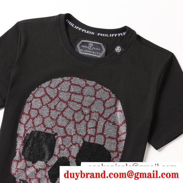 2019春夏の流行ファッション  セレブも夢中ブランド新作  フィリッププレイン PHILIPP PLEIN  半袖Tシャツ