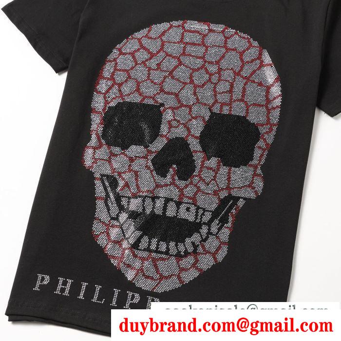 2019春夏の流行ファッション  セレブも夢中ブランド新作  フィリッププレイン PHILIPP PLEIN  半袖Tシャツ