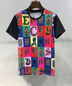 Versace Versa Sleeve T -Shirt Spring / Mùa hè 2019 Mùa xuân / Mùa hè tiếp tục xu hướng mới xuất hiện_ Versace Versa_ Thương hiệu giá rẻ 