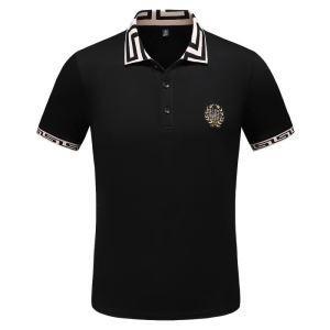 Phong cách thương hiệu đặc trưng Versace Versa Versa Short Sleeve T -shirt 2019 Mùa hè mặc thoải mái _ Versace Versa_ Thương hiệu giá rẻ (lớn nhất )