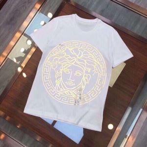 Thời trang 2019SS Versace Versa Sleeve T -shirt mặc và năng lượng nổi bật _ Versace Versa_ Thương hiệu giá rẻ 