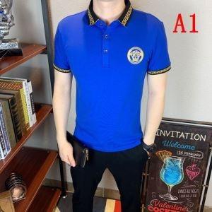 Versace Versa 2019 Màu sắc mới phổ biến xuất hiện ngắn tay T -SHIRT Mùa xuân / Mùa hè Phong cách làm mới _ Versace Versa_ Thương hiệu giá rẻ 
