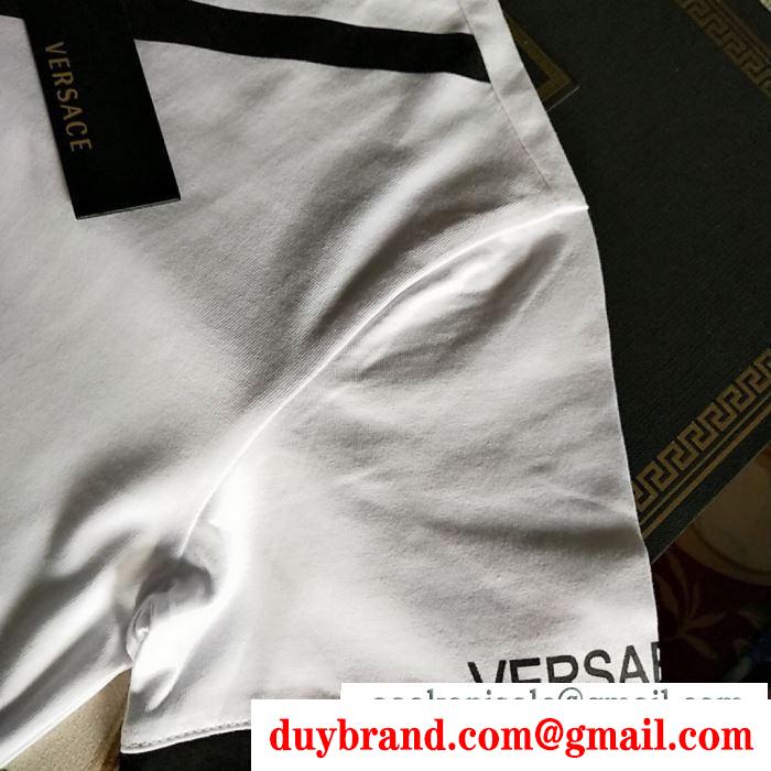 SSコレクション注目ブランド  ヴェルサーチ VERSA 半袖Tシャツ 【2019年春夏】人気ブランドの最新