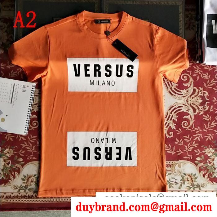2019 SPRING／SUMMER  おしゃれに着こなせる  ヴェルサーチ VERSA 半袖Tシャツ