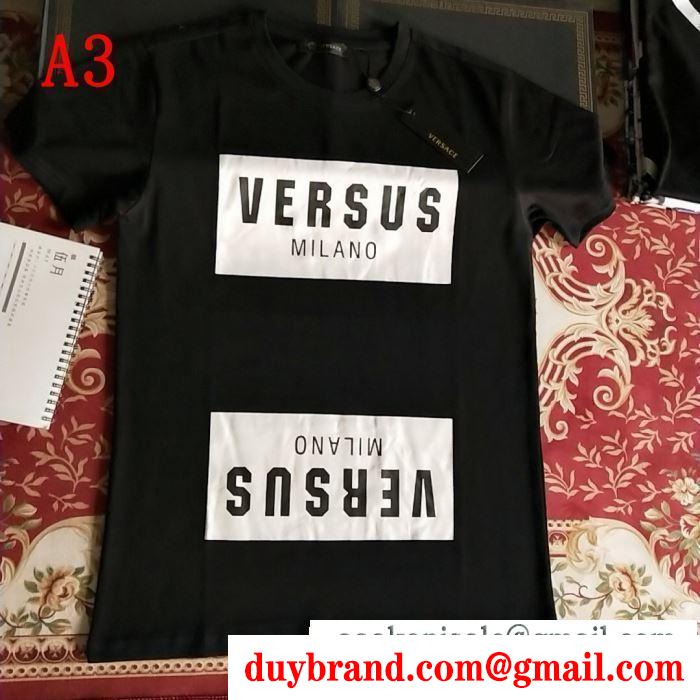 2019 SPRING／SUMMER  おしゃれに着こなせる  ヴェルサーチ VERSA 半袖Tシャツ