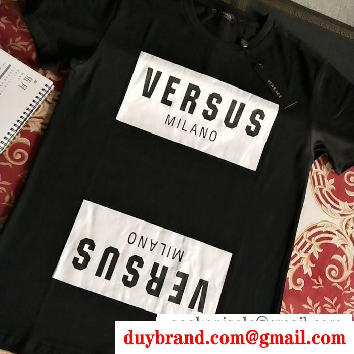 2019 SPRING／SUMMER  おしゃれに着こなせる  ヴェルサーチ VERSA 半袖Tシャツ