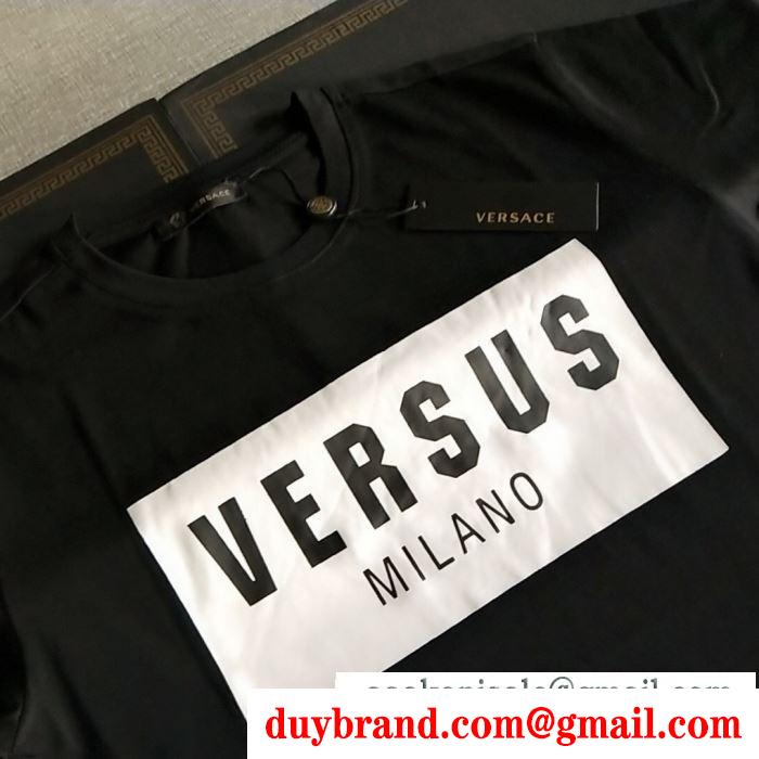 2019 SPRING／SUMMER  おしゃれに着こなせる  ヴェルサーチ VERSA 半袖Tシャツ