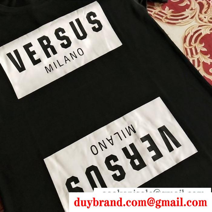 2019 SPRING／SUMMER  おしゃれに着こなせる  ヴェルサーチ VERSA 半袖Tシャツ