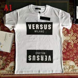 2019 Mùa xuân / Mùa hè Versace Versa Sleeve T -shirt _ Versace Versa_ Thương hiệu giá rẻ 