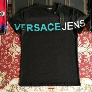 Versace Versa đẹp tay áo ngắn T -Shirt 2019SS Torendi Trend _ Versace Versa_ Thương hiệu giá rẻ 