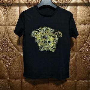 Mùa xuân / Mùa hè Yêu cầu vật phẩm ngắn tay áo ngắn Versace Versa Người nổi tiếng được lấy trong mùa này _ Versace Versa_ Thương hiệu giá rẻ 