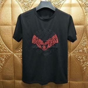 2019 ngắn -sleeved t -shirts với cảm giác mạnh mẽ về hợp thời trang và khu vực mặc Versace Versa_ Versace Versa_ Thương hiệu giá rẻ (Lớp lớn nhất của )