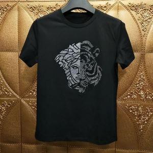 Tiếp tục hợp thời trang Vers và Versa Short Sleeve t -shirt 2019 Mùa xuân / Mùa hè _ Versace Versa_ Thương hiệu giá rẻ (Lớp lớn nhất của )