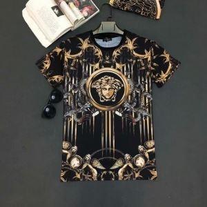 2019 Phổ biến Versace Versa Sleeve T -shirt Spring / Summer Xu hướng thời trang _ Versace Versa_ Thương hiệu giá rẻ 