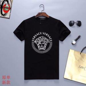 Thời trang 2019SS Versace Versa Sleeve T -shirt mặc và năng lượng nổi bật _ Versace Versa_ Thương hiệu giá rẻ 