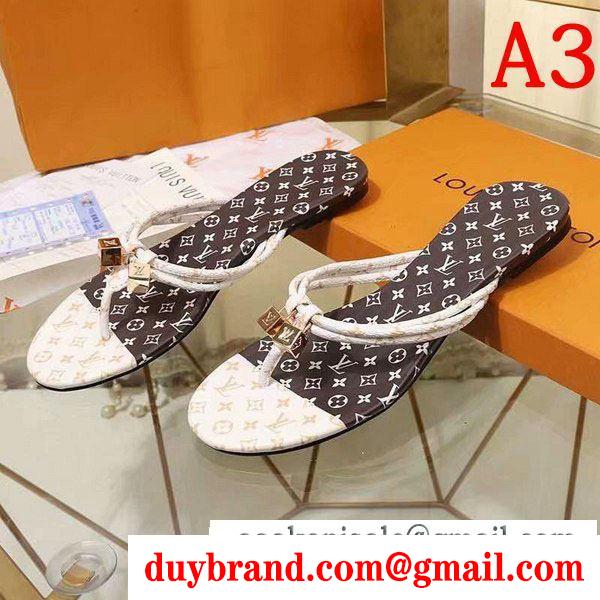 ルイ ヴィトン louis vuitton サンダル 2色可選 先取り！2019年春夏トレンド 大人っぽい雰囲気に