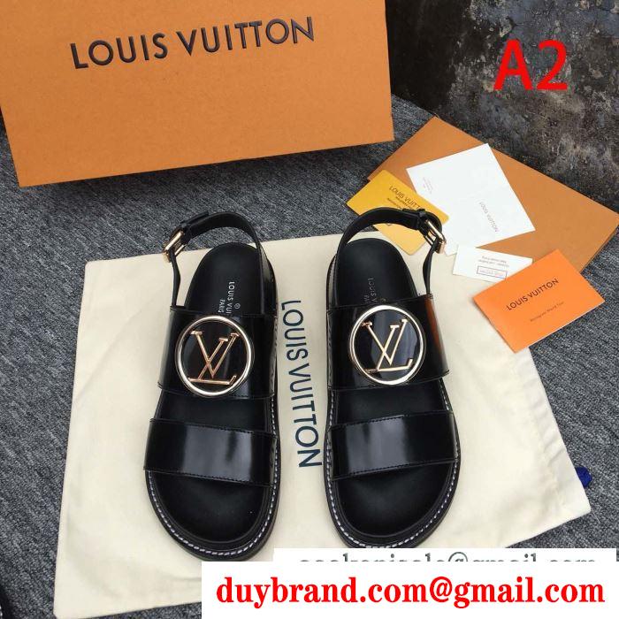 2色可選 サンダル お気に入りの最新コレクション 2019年ssトレンド新品登場 ルイ ヴィトン louis vuitton