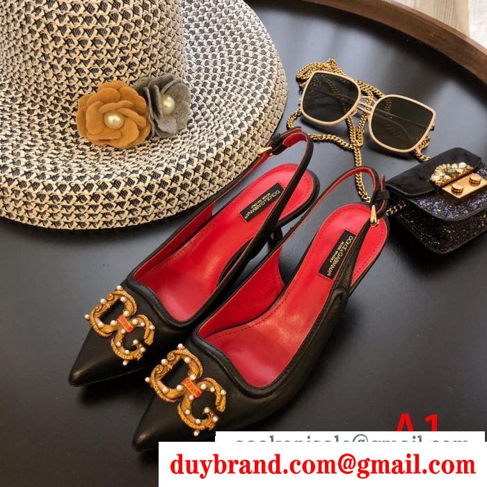 2019人気がますます人気 春夏大活躍人気アイテム ドルチェ＆ガッバーナ dolce&gabbana ハイヒール 3色可選