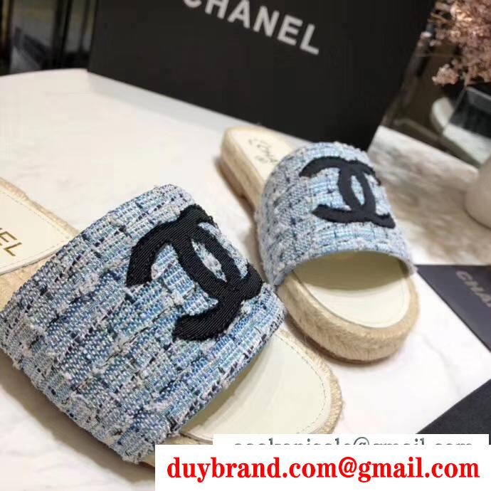 2019年春夏コレクションに見る  chanel スリッパ 4色可選 トレンドを追求した新作