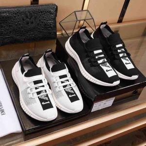 Giày thông thường 2 Màu 2 Màu theo mùa hè Mới mùa hè nóng bỏng 2019 Thương hiệu mới Armani Armani_ Armani Armani_ Thương hiệu giá rẻ (lớn nhất )