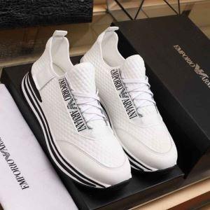 Xuất hiện trong mùa xuân / hè 2019 Armani Armani Giày bình thường 2 Lựa chọn màu trong mùa tới, thành công lớn _ Armani Armani_ Thương hiệu giá rẻ 