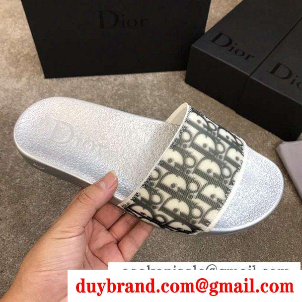 人気ファッション雑誌でも掲載 ディオール DIOR  着回し力抜群のシンプル サンダル 人気のブランドのアイテム2019