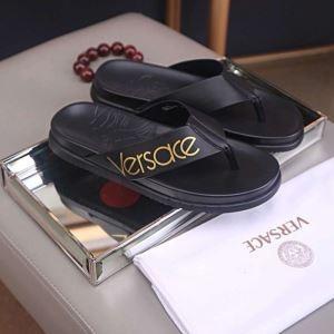Versace Versace Yêu thích Phong cách 2 Lựa chọn màu 2019 Sandal phổ biến hoàn toàn dễ thương _ Versace Versace_ Thương hiệu giá rẻ 