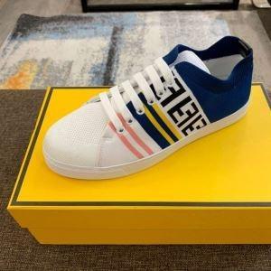 Khuyến nghị 2019 Mùa xuân / Summer Limited Bán hàng Fendy Fendi Fendi Fendi Giày thông thường 2 Màu sắc chọn