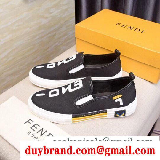 2019春夏オシャレに注目 フェンディ fendi カジュアルシューズ 2色可選 お気に入りの最新コレクション