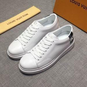2019 SS Trend New Louis Vuitton Giày thông thường 2 Giày màu 2 Lựa chọn màu sắc theo xu hướng theo mùa Louis Vuitton_ Thương hiệu giá rẻ 