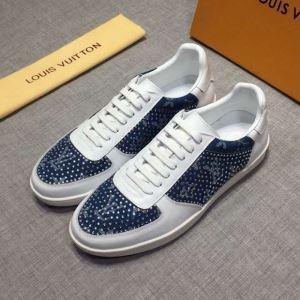 Xu hướng thời trang 2019SS hiện rất phổ biến đối với những người nổi tiếng Louis Vuitton Giày thông thường _ Louis Vuitton Louis Vuitton_ Thương hiệu giá rẻ (lớn nhất )