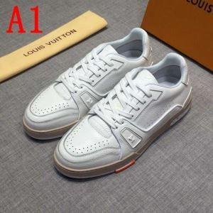 Mùa xuân / Mùa hè thời trang hợp thời trang Màu sắc Trendy 2019 Louis Vuitton Giày thông thường 2 Lựa chọn màu sắc