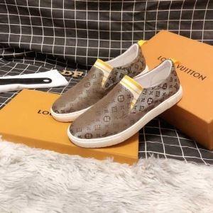 2019 Màu mới mỹ phẩm Thương hiệu nổi tiếng Louis Vuitton Louis Vuitton Giày thông thường cũng được xuất bản trên tạp chí thời trang nổi tiếng _ Louis Vuitton Louis Vuitton_ Thương hiệu giá rẻ 