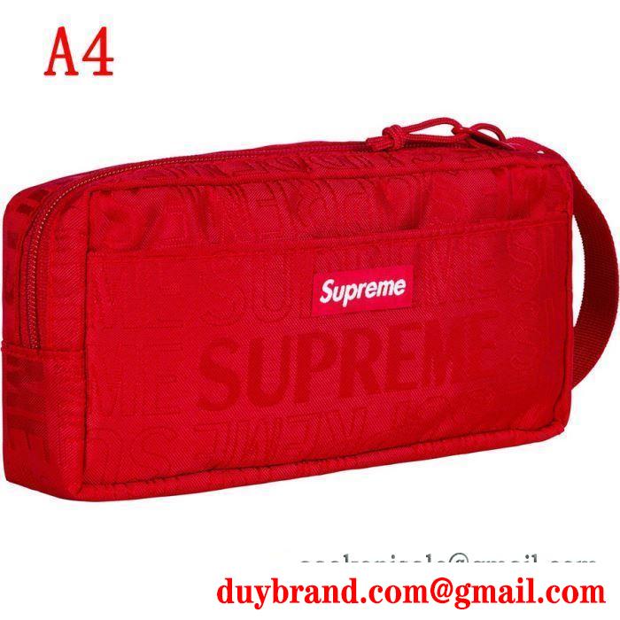 Organizer pouch 2019大人気 supreme 活躍のバッグ 4色可選おしゃれ度をupする新着