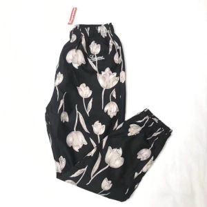 Ấn tượng giống người lớn là tuyệt vời 19SS Floral Silk Track Pant 3 -Molored Sweat Quần_Supreme Supreme_ Thương hiệu giá rẻ (lớp lớn nhất của )