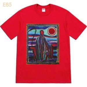 Vật phẩm lo lắng Phổ biến 19SS Reaper Tee Khó có được siêu thấp 3 màu 3 màu SHIRTS/Tay áo ngắn mới Sale_Supreme Supreme_ Thương hiệu giá rẻ (Lớp lớn nhất của )