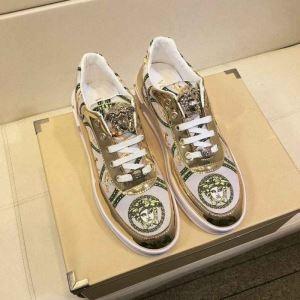 Versace Versace Giày thông thường Fudo Phổ biến 2019 Tops mùa xuân / mùa hè mới nhất Kiểm tra _ Versace Versace_ Thương hiệu giá rẻ 
