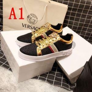 Các tính năng mùa hè 2019 Tác phẩm mới 2019 Versace Versace Versace Giày thông thường 2 Màu sắc SELCH_ Versace Versace_ Thương hiệu giá rẻ (Lớp lớn nhất của )