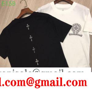 2019年SSトレンド新品登場 クロムハーツ chrome hearts 半袖tシャツ 2色可選 男女兼用 夏の定番スタイルをアップ
