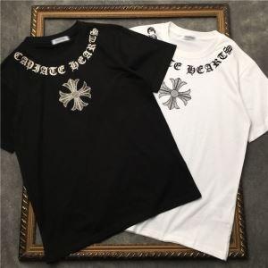 Chrome Hearts Chrome trái tim tay áo ngắn T -Shirt 2 Lựa chọn màu mới đến mùa xuân / hè 2019 Bán hàng ở nước ngoài Người nổi tiếng ở nước ngoài _ Chrome Hearts Chrome Hearts_ Thương hiệu giá rẻ 