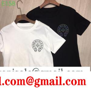 男女兼用 2色可選 2019春夏の流行をチェック 先シーズンに引き続き新品 クロムハーツ chrome hearts 半袖tシャツ