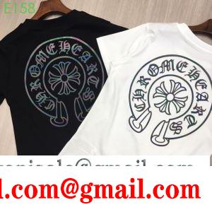 男女兼用 2色可選 2019春夏の流行をチェック 先シーズンに引き続き新品 クロムハーツ chrome hearts 半袖tシャツ